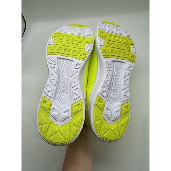 NWB APL TechLoom Bliss Knit Running Shoe Sneaker Bright Yellow Slip On Mens 11.5